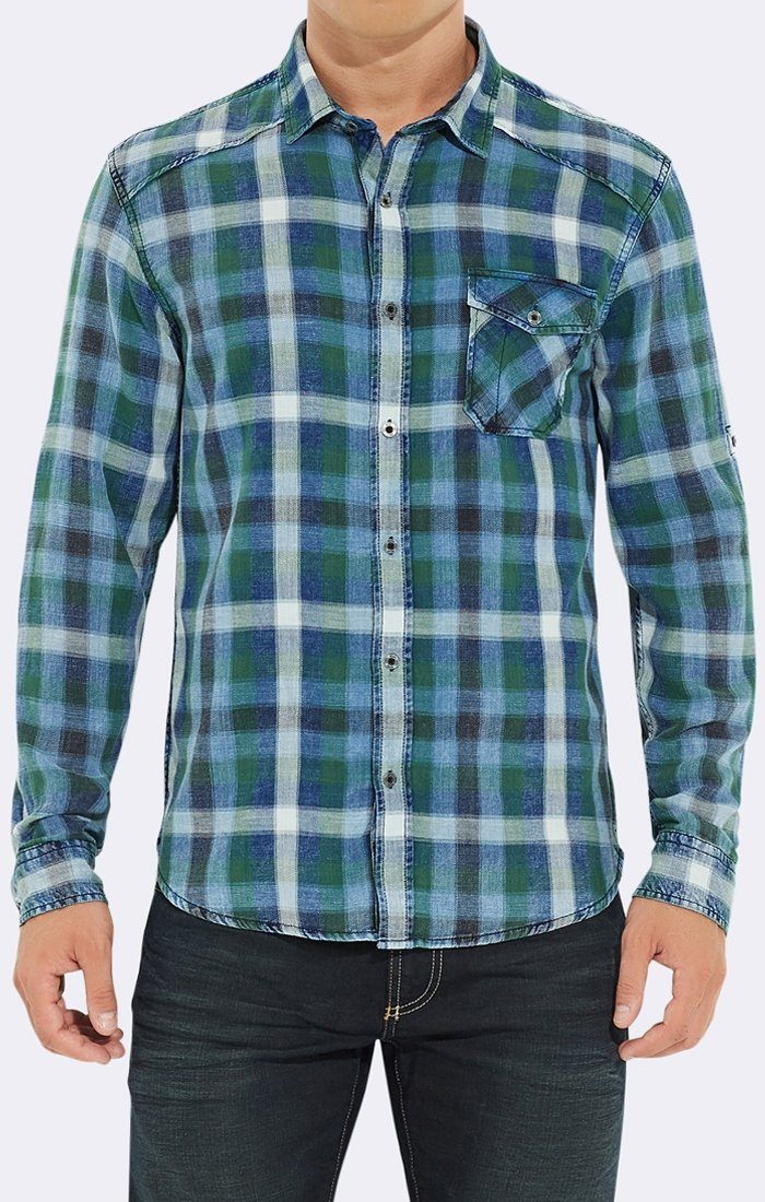 POCKET CHECKED SHIRT - Mavi Jeans