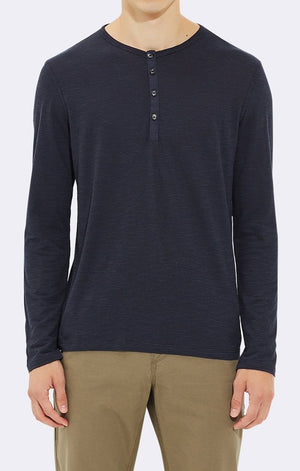 LONG SLEEVE HENLEY - Mavi Jeans