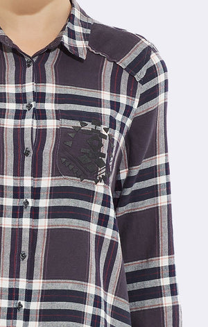 NINE IRON CHECKED SHIRT - Mavi Jeans