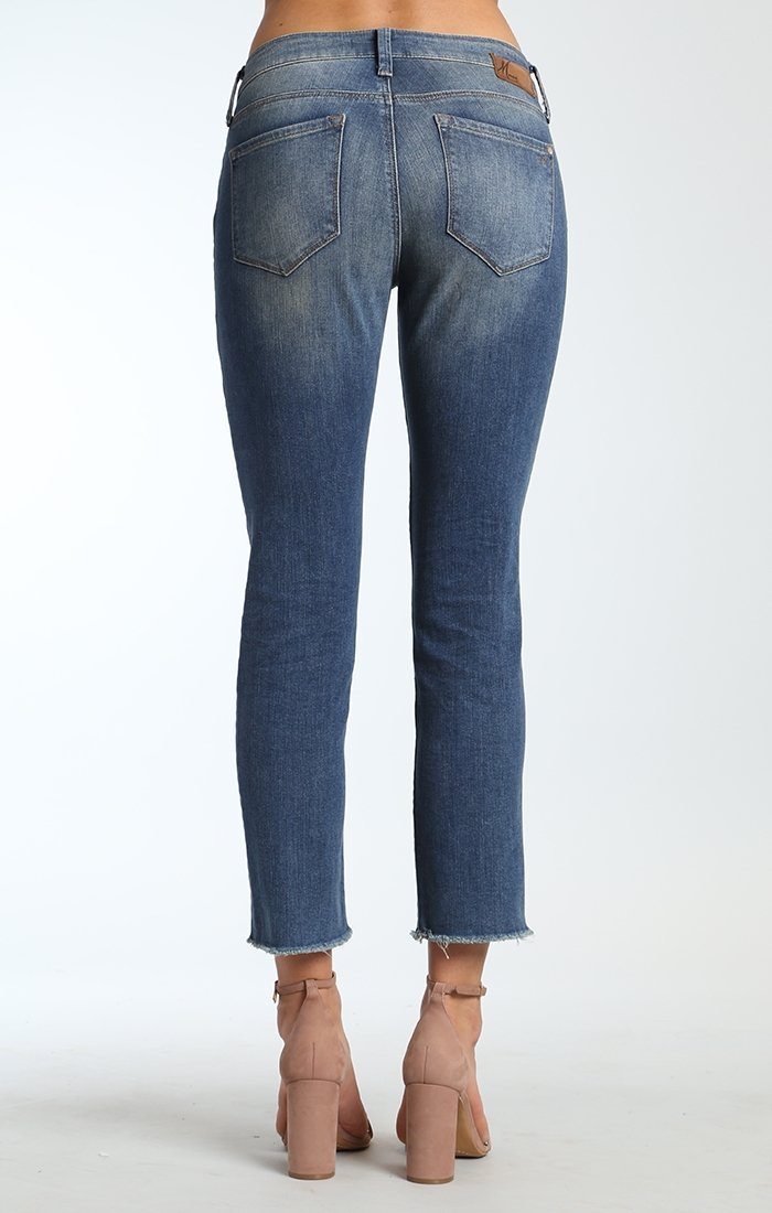 KERRY ANKLE STRAIGHT LEG  IN SHADED RIPPED VINTAGE - Mavi Jeans