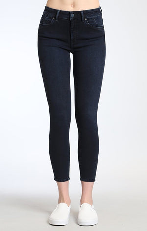 TESS SUPER SKINNY IN INK BRUSHED INDIGO MOVE - Mavi Jeans