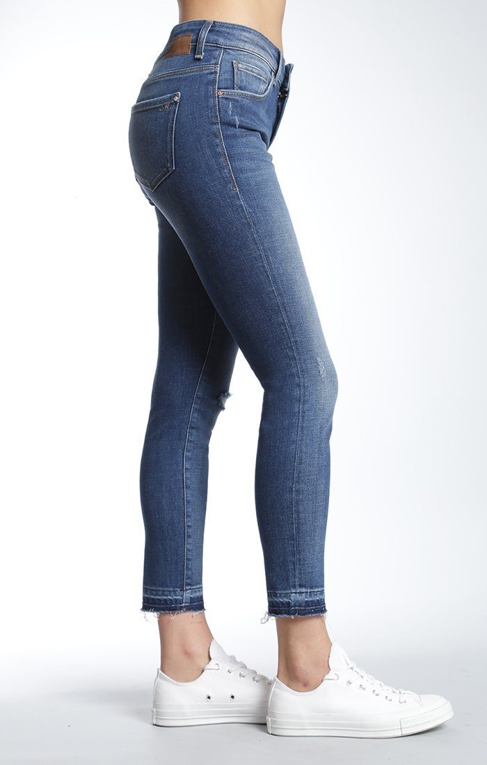 ALISSA ANKLE SUPER SKINNY  IN DARK INDIGO 90'S - Mavi Jeans