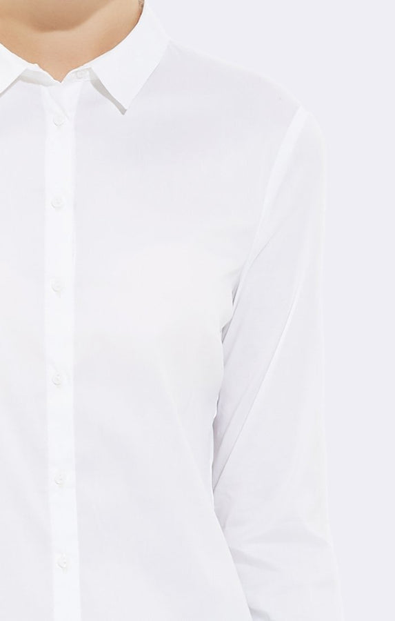 STRETCH SHIRT WHITE - Mavi Jeans