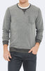 CREW NECK SWEATSHIRT MID GREY MELANGE - Mavi Jeans