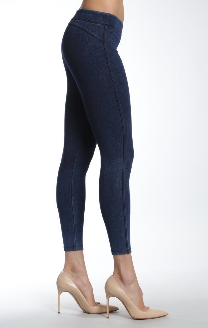 ELSA LEGGING IN DARK BRUSHED MOVE - Mavi Jeans