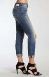 ADA BOYFRIEND IN DARK RIPPED VINTAGE - Mavi Jeans