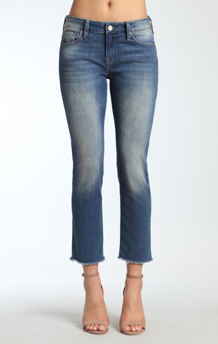 KERRY ANKLE STRAIGHT LEG  IN SHADED RIPPED VINTAGE - Mavi Jeans