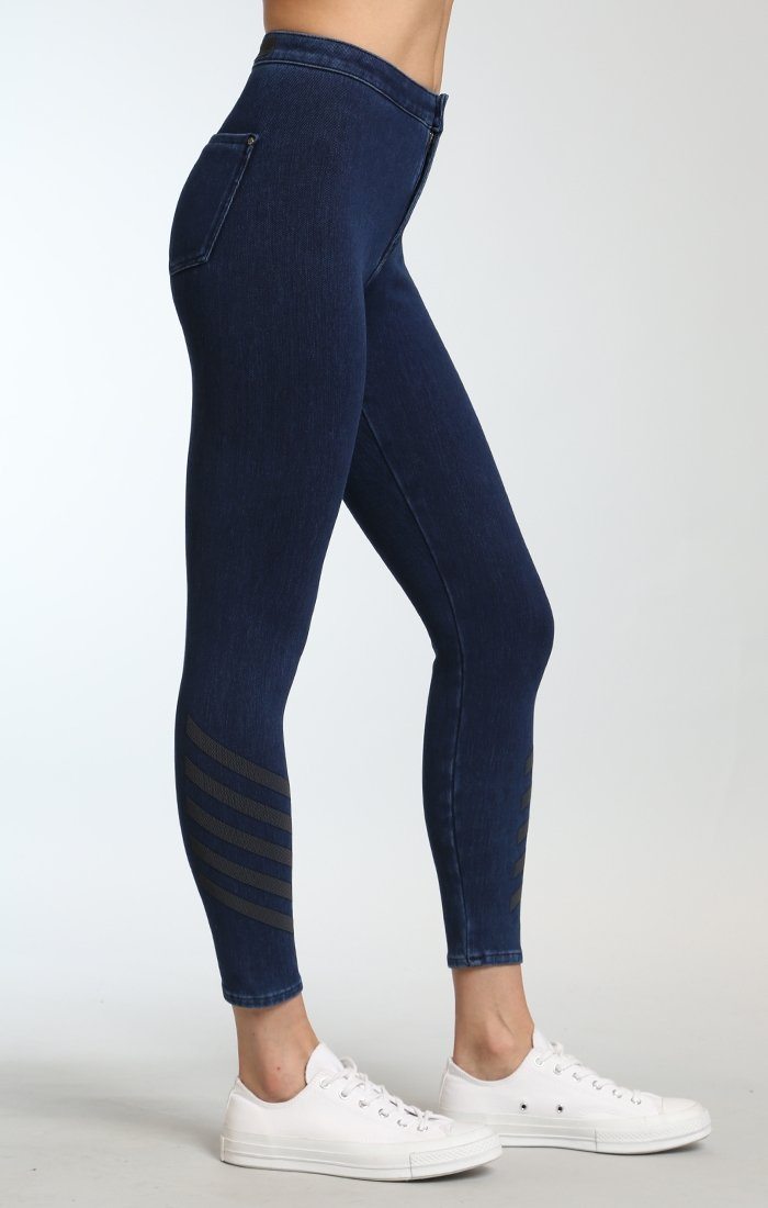 JOIE HIGH RISE SPORTY IN DARK INDIGO MOVE - Mavi Jeans