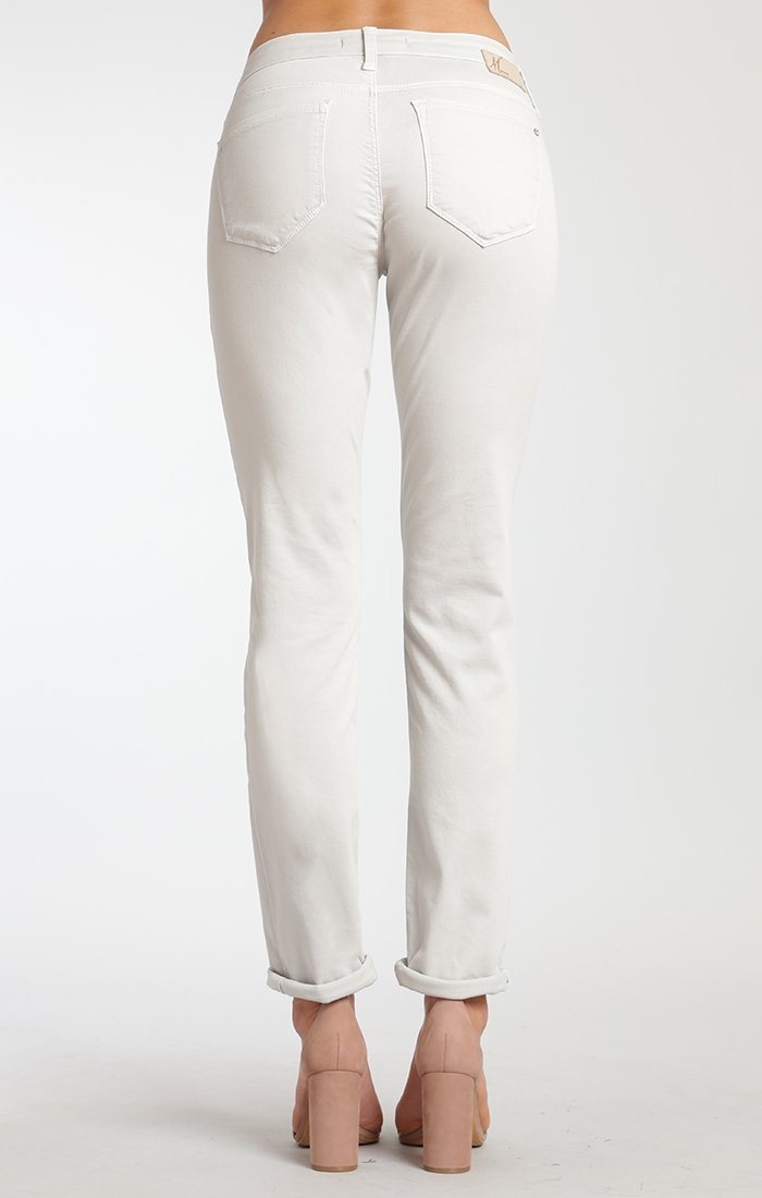 EMMA SLIM BOYFRIEND IN STONE TWILL - Mavi Jeans