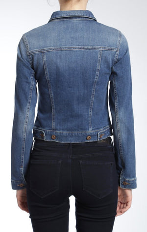 SAMANTHA JACKET IN SHADED RIPPED VINTAGE - Mavi Jeans