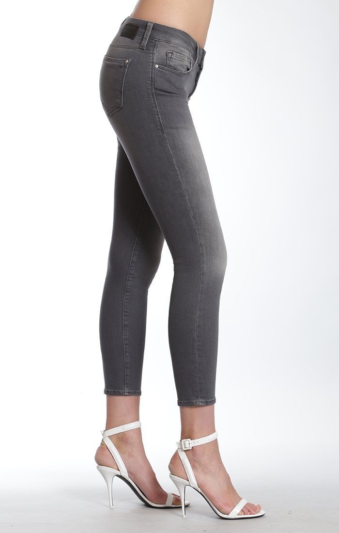 ADRIANA ANKLE SUPER SKINNY  IN GREY TRIBECA - Mavi Jeans