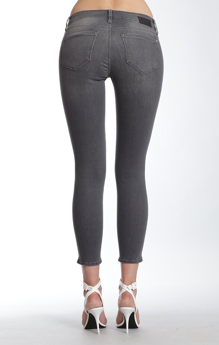 ADRIANA ANKLE SUPER SKINNY  IN GREY TRIBECA - Mavi Jeans