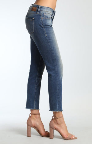 KERRY ANKLE STRAIGHT LEG  IN SHADED RIPPED VINTAGE - Mavi Jeans