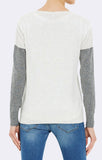 ZIP-DETAILED SWEATER - LIGHT GREY - Mavi Jeans