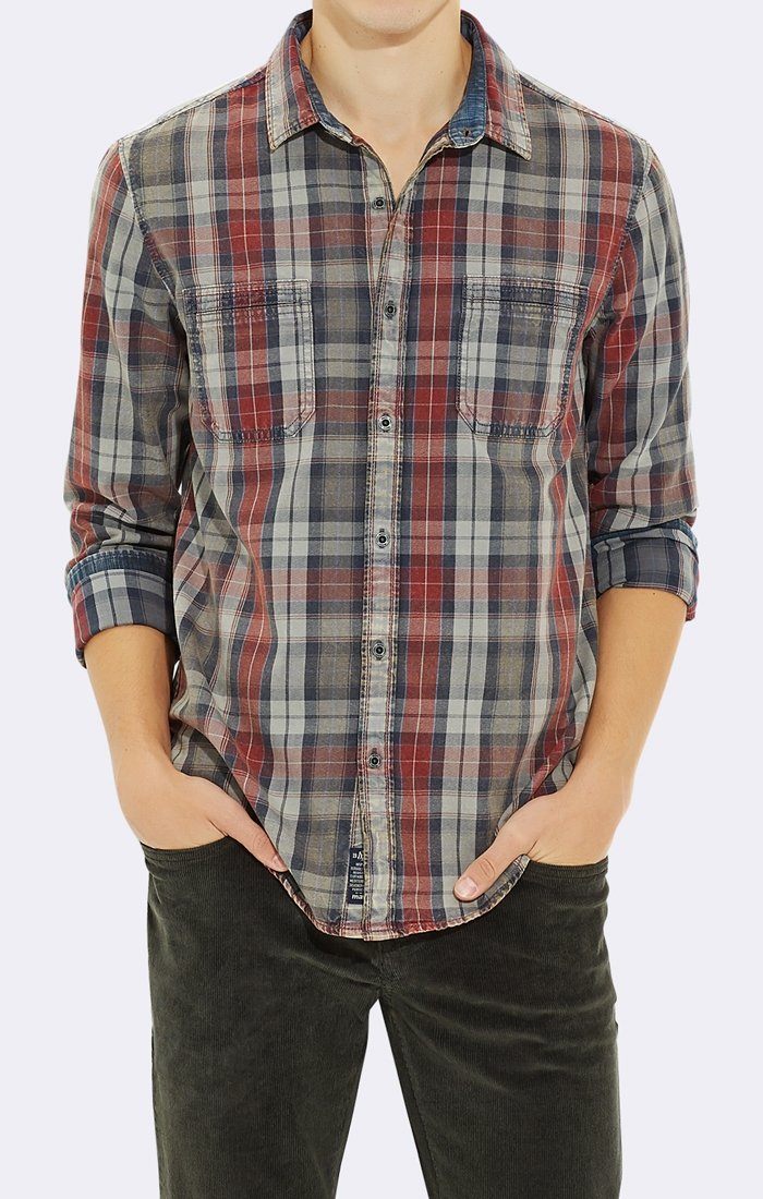 VINTAGE PLAID SHIRT - Mavi Jeans