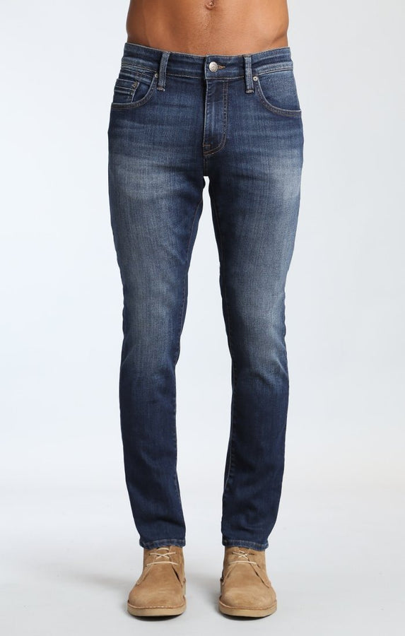 JAMES SKINNY IN DARK BRUSHED WILLIAMSBURG - Mavi Jeans