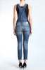 EDERA OVERALL IN DARK RIPPED VINTAGE - Mavi Jeans