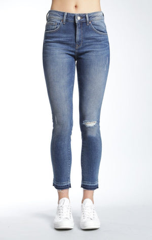 ALISSA ANKLE SUPER SKINNY  IN DARK INDIGO 90'S - Mavi Jeans