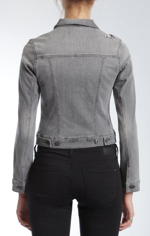 SAMANTHA JACKET IN GREY VINTAGE - Mavi Jeans