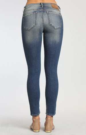 ADRIANA ANKLE SUPER SKINNY IN MID SHADED GLAM VINTAGE - Mavi Jeans