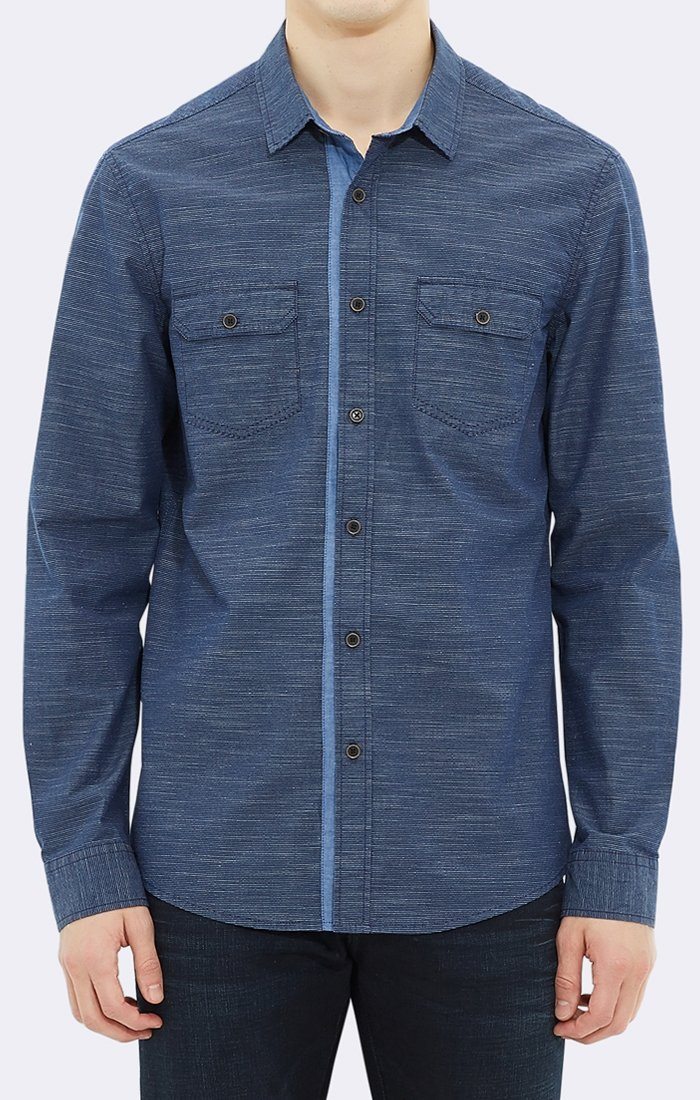 DOUBLE POCKET SHIRT - MOOD INDIGO - Mavi Jeans