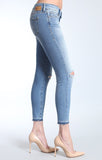 ALEXA ANKLE SKINNY  IN LT DESTRUCTED VINTAGE - Mavi Jeans