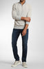 JAKE SLIM LEG IN INK BRUSHED WHITE EDGE - Mavi Jeans