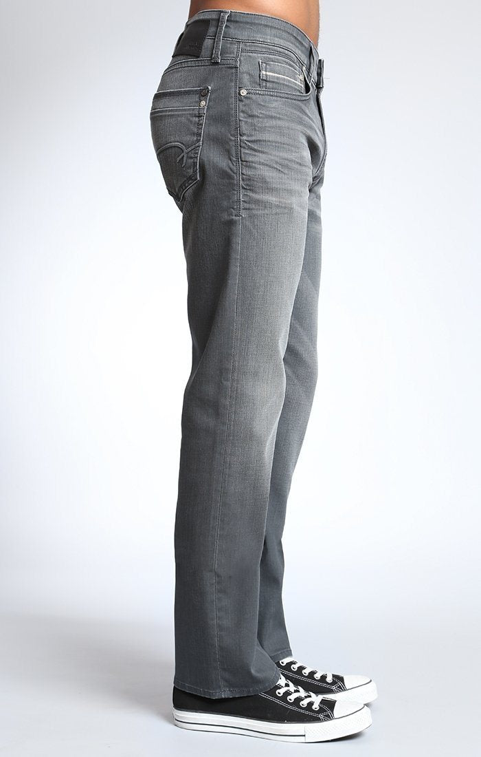 ZACH STRAIGHT LEG IN SMOKE COATED WHITE-EDGE - Mavi Jeans