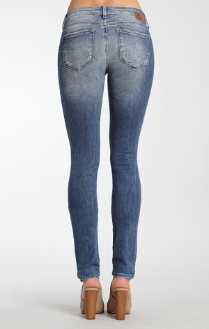 ALEXA SKINNY IN MID PATCHED VINTAGE - Mavi Jeans