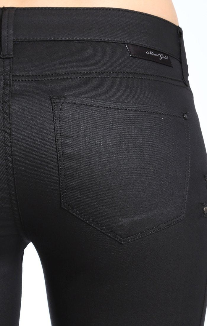 LORA ZIP  SKINNY IN BLOCKING SPECTRA JEATHER - Mavi Jeans