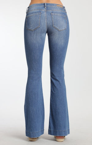 PIA FRONT POCKET FLARE IN LIGHT BRUSHED - Mavi Jeans