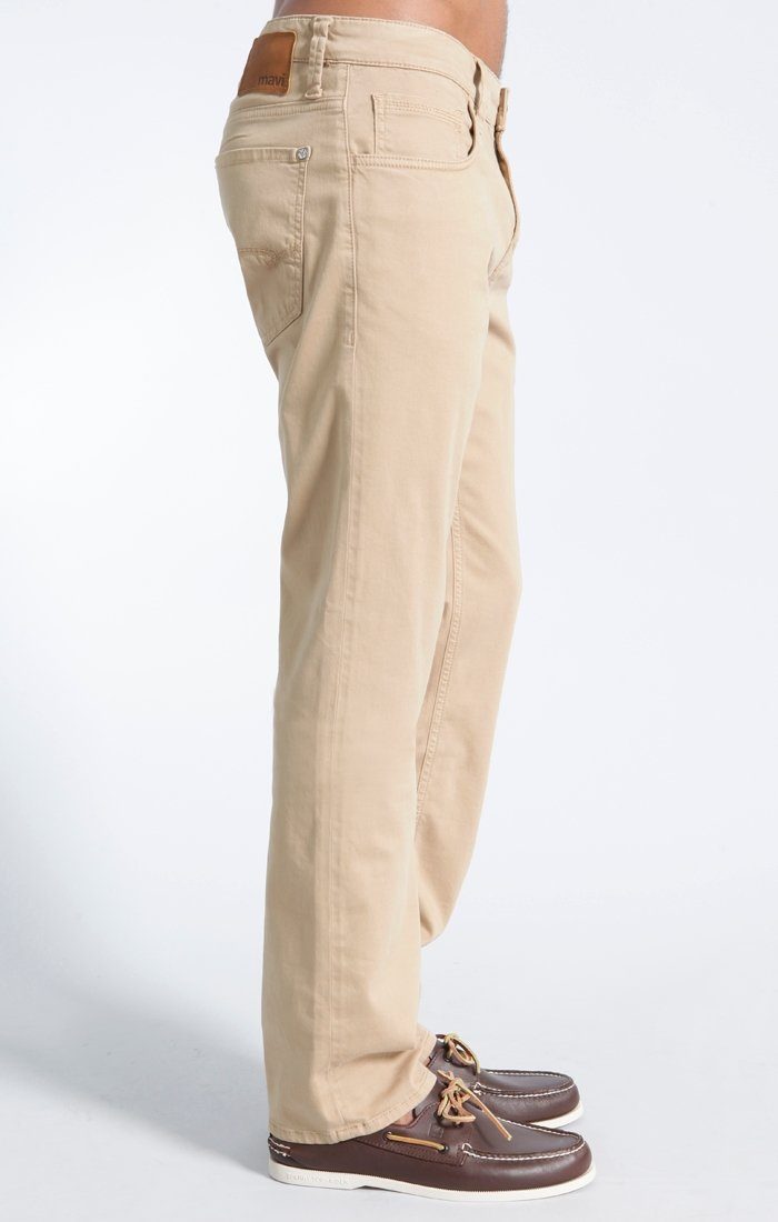 ZACH STRAIGHT LEG IN TAN TWILL - Mavi Jeans