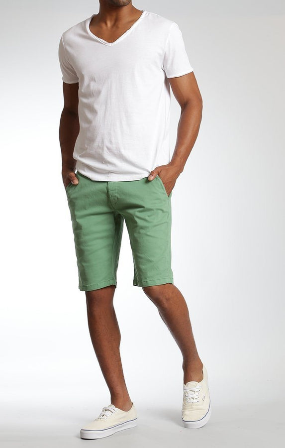 JACOB SHORTS IN DEEP GRASS TWILL - Mavi Jeans