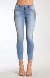 ADRIANA ANKLE SUPER SKINNY  IN LT EMBROIDERY VINTAGE - Mavi Jeans