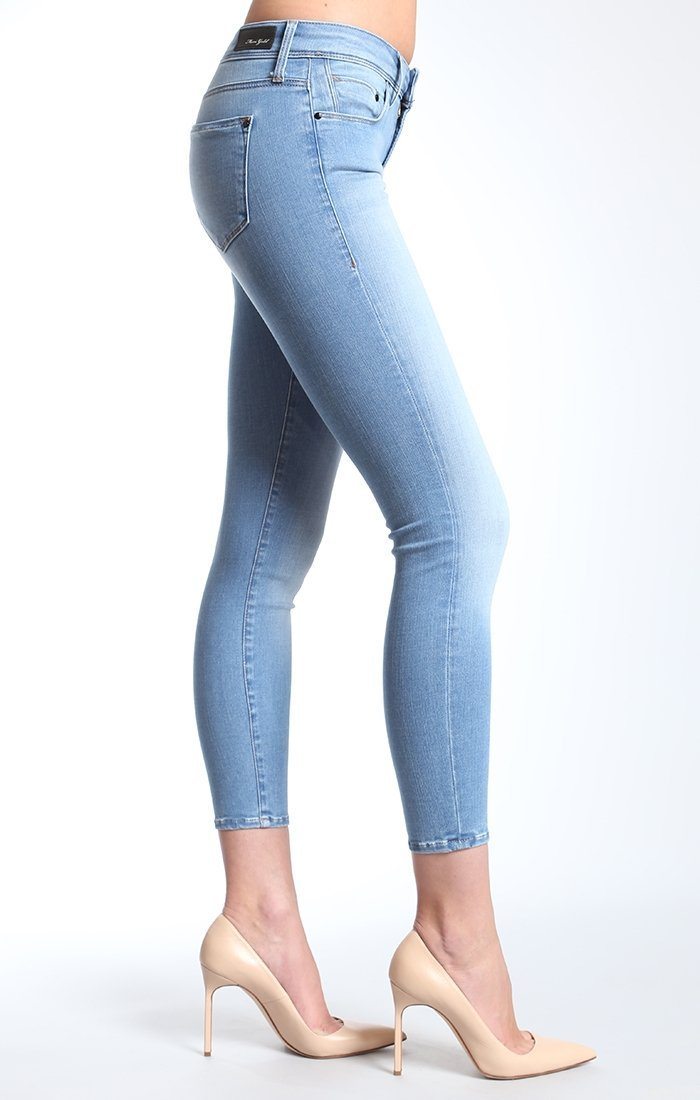 ALEXA ANKLE SKINNY  IN LT GOLD REFORM POPSTAR - Mavi Jeans