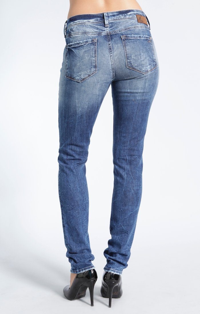 ALEXA SKINNY IN DARK R-VINTAGE - Mavi Jeans