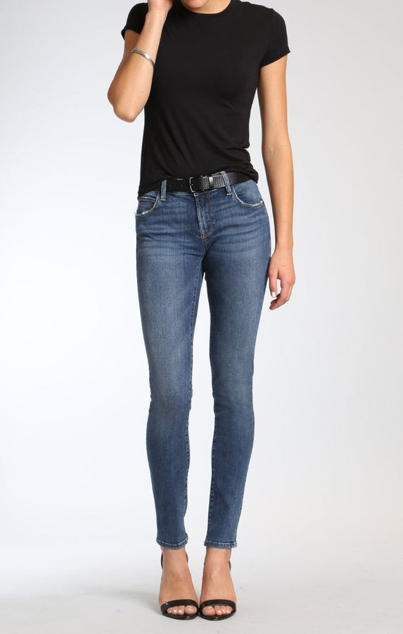 ADRIANA SUPER SKINNY IN DARK USED GOLD VINTAGE - Mavi Jeans