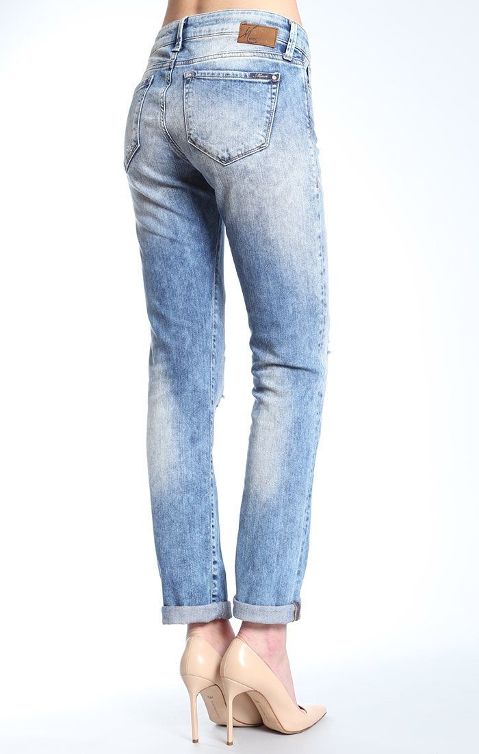 EMMA SLIM BOYFRIEND IN PAINTED ARTIST VINTAGE - Mavi Jeans