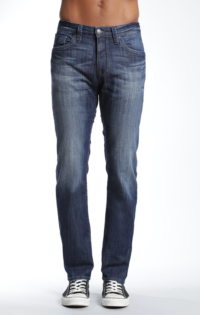 ZACH STRAIGHT LEG IN DARK MAUI - Mavi Jeans