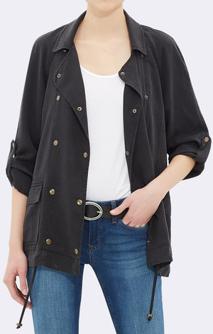 FOLDED SLEEVE JACKET - Mavi Jeans