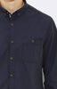 FOLDED SLEEVE SHIRT TOTAL ECLIPSE - Mavi Jeans