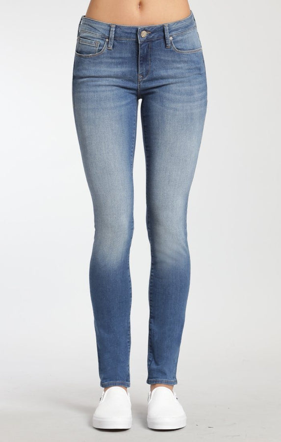 ADRIANA SUPER SKINNY IN MID USED TRIBECA - Mavi Jeans