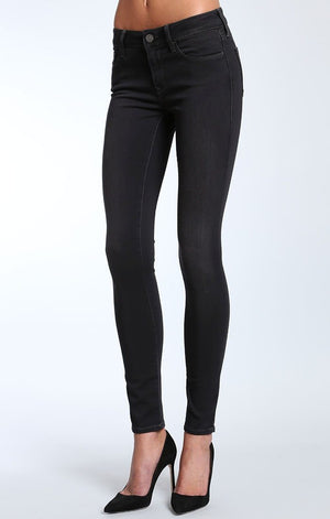 ADRIANA SUPER SKINNY IN DARK GREY JEGGING - Mavi Jeans