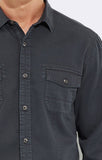 FOLDED SLEEVE SHIRT- BLUE GRAPHITE - Mavi Jeans