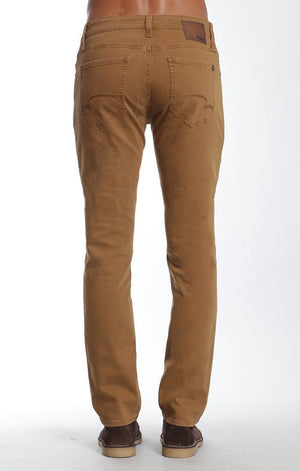 JAKE SLIM LEG IN MOCCA COLORED DENIM - Mavi Jeans