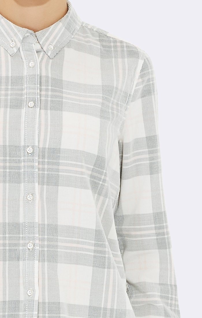 CORDUROY CHECK SHIRT - Mavi Jeans