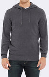 HOODED PULLOVER MID GREY MELANGE - Mavi Jeans