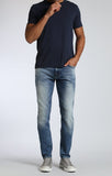 JAMES SKINNY IN MID PATCHED RIPPED - Mavi Jeans