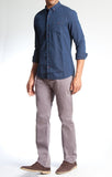 ZACH STRAIGHT LEG IN RABBIT TWILL - Mavi Jeans