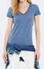 V NECK TEE - Mavi Jeans